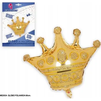 Balónek Ouda Party - 60cm zlatý balónek ve tvaru koruny