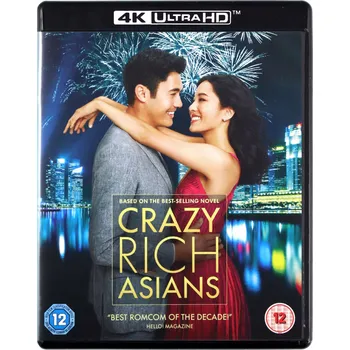 Blu-ray film Bajecznie Bogaci Azjaci / Crazy Rich Asians Blu-ray 4K disk