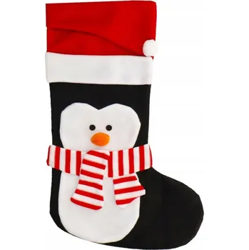 Obraz Vánoční punčocha bota na dárky krb velká