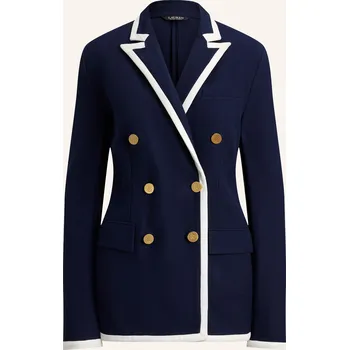 Dámské sako Lauren Ralph Lauren Dámské Piqué Sako, tmavě modrá / bílá, 42