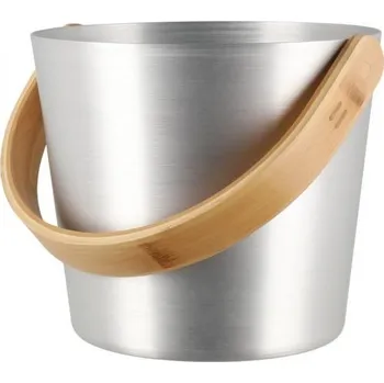 HANSCRAFT RENTO Saunové vědro hliníkové 5l - přírodní