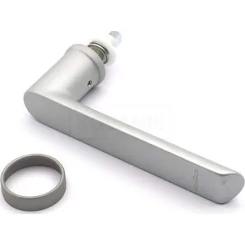 Okenní klika SCHÜCO Okenní klika na hliníkové okno Povrch: F1 - stříbrný elox