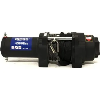 Naviják ATV Hussarwinch 12V / 2t, syntetické lano