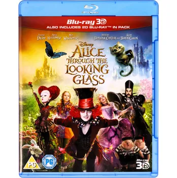 Alice Through The Looking Glass Blu-ray disk
