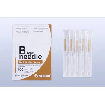 Masáž Akupunkturní jehly Seirin B-type 8 / 0,3 x 30 mm