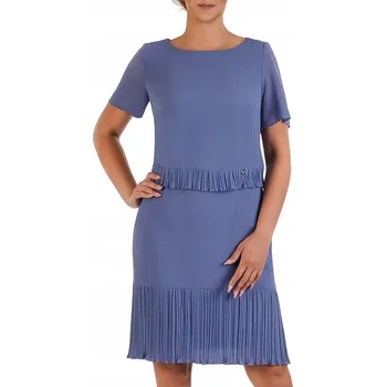 Dámské šaty Pletené midi koktejlové šaty Carla Moreno , velikost 42