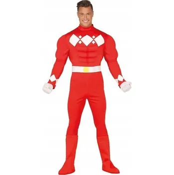 Karnevalový kostým KOSTÝM ČERVENÝ HRDINA SUPERHRDINY M