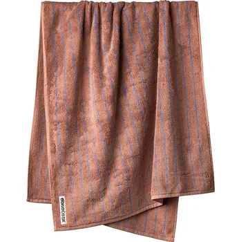 Ručník Středně velký bavlněný ručník Bongusta Naram 70 x 140 cm BON12.005 hnědá 88X