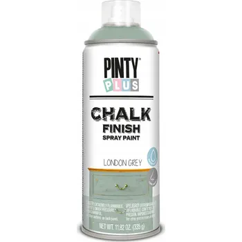 Barva ve spreji BARVA PINTYPLUS CHALK 400ml London Grey (Londýnská Šedá)