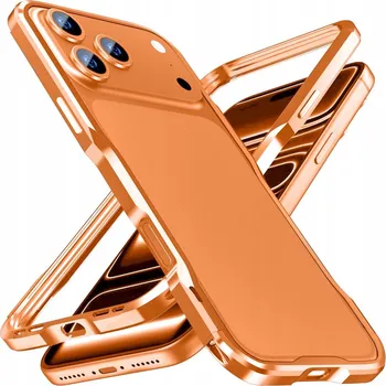 Pouzdro na mobilní telefon Rámeček (bumper) Luphie pro Apple iPhone 17 Pro oranžový