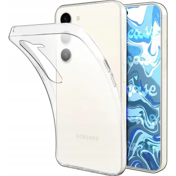 Pouzdro na mobilní telefon Zadní Kryt Hello Case pro Samsung Galaxy S23 bezbarvý