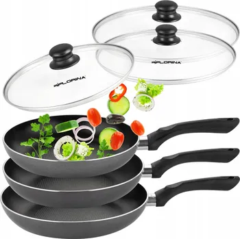 Pánev TRADIČNÍ PÁNEV S TEXTUROU VČELÍ PLÁSTVE MAJA 24CM 26CM 28CM + POKLICE