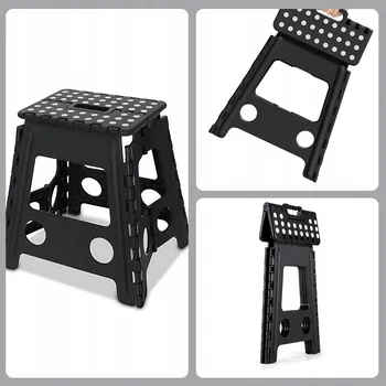 Stolička Taburet Skládací Velký Stolička Skládací Židle Odolná Rozkládací 39 Cm