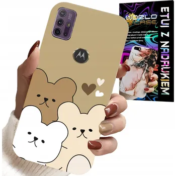 Pouzdro na mobilní telefon POUZDRO PRO MOTOROLA MOTO G10 / G30 - MEDVÍDEK, MEDVÍDCI PRO NEJMENŠÍ DĚTI