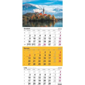 Obraz TRÍDÍLNÝ KALENDÁŘ 2024 NA ZEĎ T-106T-10