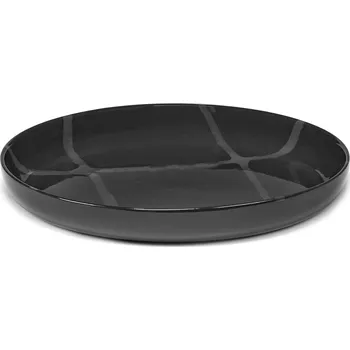 Talíř Serax, Hluboké talíře Zuma, 25,5 cm, černé, 2 ks - Formadore