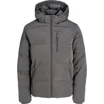 JACK & JONES Zimní bunda JJEOWEN tmavě šedá