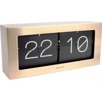 Hodiny Nástěnné hodiny Karlsson zlaté 37 cm