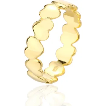 Prsten Bealio BEALIO 14240 Stříbrný prsten SRDCE Velikost prstenu: 58 03-14240-3935