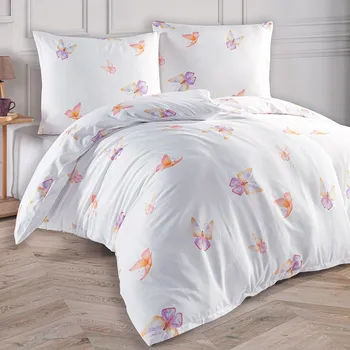 Povlečení Saténové povlečení Flutter Velikost: 135x200 + 80x80 cm