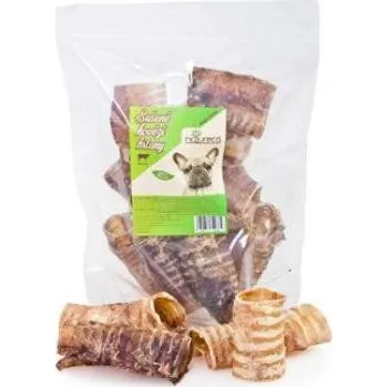 Pamlsek pro psa NATURECA pochoutka Hovězí hrtany sušené krátké 1kg