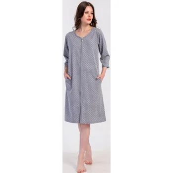 Dámský župan Bavlněná župan s bavlněným županem plus size 52 54 4XL
