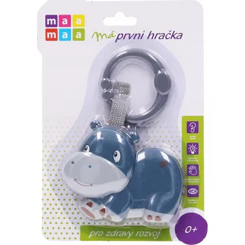 Hračka pro nejmenší Maamaa Interaktivní Chrastítko Hroch - Ideální pro Nejmenší