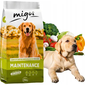 Krmivo pro psa Suché krmivo pro dospělé psy Migos Maintenance 20 kg