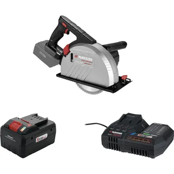 Okružní pila PARKSIDE PERFORMANCE® Aku ruční okružní pila na kov PPMSA 20-Li A1, Smart 8 Ah
