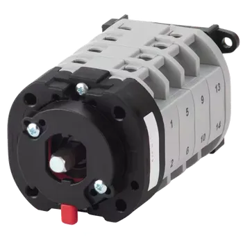 přepínač COMO CS I-0-II 3P zadní montáž 40A - Ruční přepínač sítí