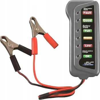 Tester autobaterie PT11 TESTER NABÍJENÍ AKUMULÁTORU 12V ALTERNÁTORU