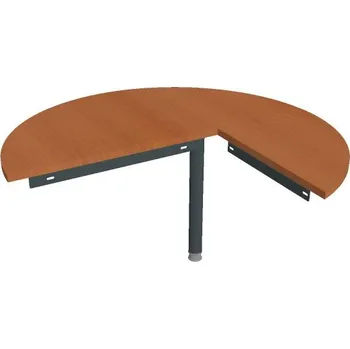 Psací stůl Stůl jednací levý GP 22 L P - TŘEŠEŇ , ČERNÁ Ral 9005