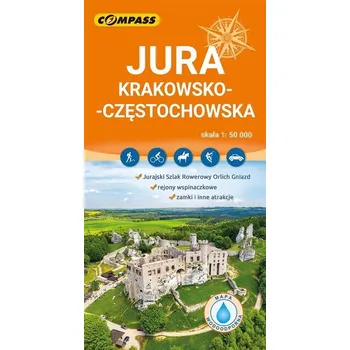 Cestování Mapa - Jura Krakowsko-Częstochowska 1:50 000
