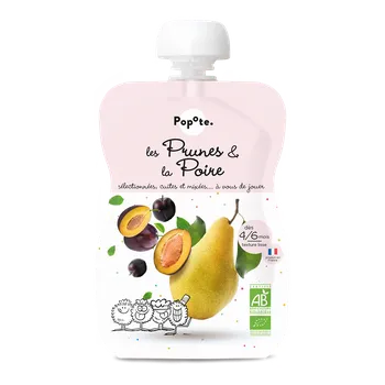 POPOTE kapsička BIO švestka a hruška 120 g