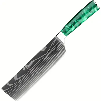 Kuchyňský nůž IZMAEL Kuchyňský nůž BL 39277 Nakiri/Zelená 17 cm