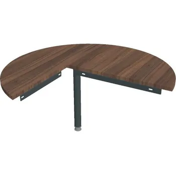 Psací stůl Stůl jednací pravý - GP 22 P P - OŘECH , ČERNÁ Ral 9005