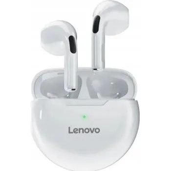 Sluchátka Bezdrátová sluchátka do uší Lenovo HT38 bílé