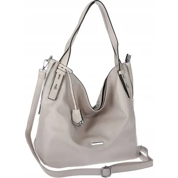 Kabelka SILVIAROSA kabelka eko kůže šedá