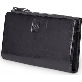 Peněženka Vermari peněženka z pravé lícové kůže stříbrná - dámská