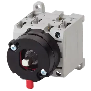 přepínač COMO CS I-0-II 3P zadní montáž 25A - Ruční přepínač sítí