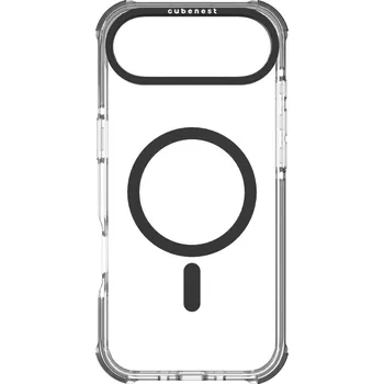 Pouzdro na mobilní telefon Cubenest Kryt na iPhone 17 Air MagPro Strong Guard černý