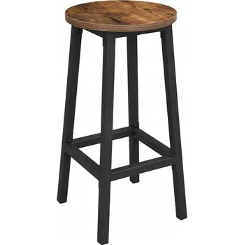 Barová židle Barová Židle Oskar bílý, černý, přírodní dub, dub sonoma 65 cm dřevo