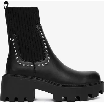 Dámská zimní obuv DeeZee Dámské Kotníkové Boty Černé 67091-5