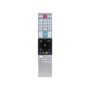Dálkový ovladač Toshiba CT-8543 CT-8528 RC42151P náhradní dálkový ovladač DLT s tlačítkem Netflix, Youtube, Sada Bez baterie