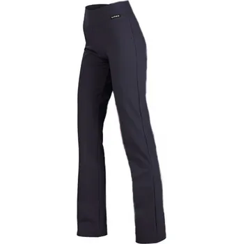 Dámské legíny Antracitové- šedé volné legíny bavlněné LITEX XL