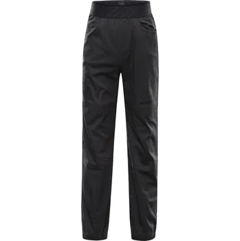 Chlapecké kalhoty ALPINE PRO Chlapecké Dětské bavlněné kalhoty ALPINE PRO ZAMENO dk.true gray Hnědá Béžová 92-98 (2996349)