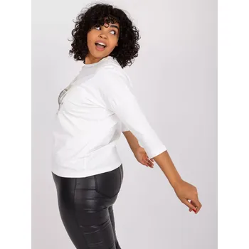 Dámská košile Halenka RV BZ 7423.66P ecru jedna velikost