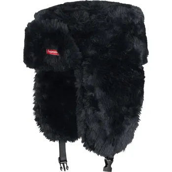 Čepice Supreme Ushanka Hat (FW25) Black Velikost: M/L