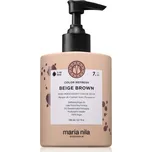 Maria Nila Colour Refresh jemná vyživující maska bez permanentních barevných pigmentů odstín Beige Brown 7.23 300 ml