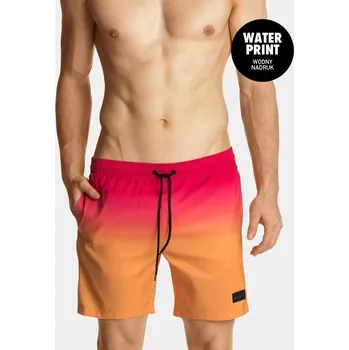 Dámské plavky Plavky KMB-210 Pink/Coral - Atlantic XXL